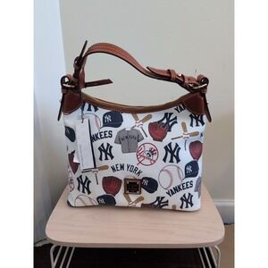Dooney & Bourke: New York Yankees MLB Licensed Game Day Hobo Bag
